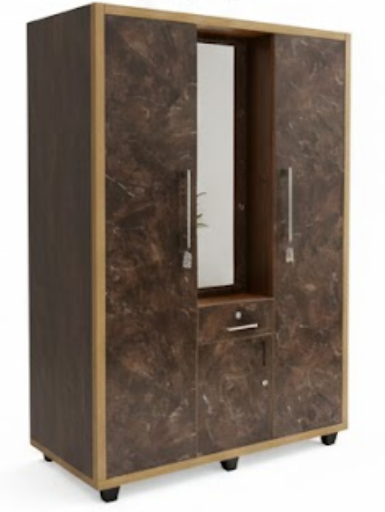 3 Door Wardrobe 007 - I