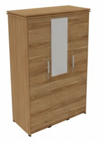 3 Door Wardrobe 014 - I